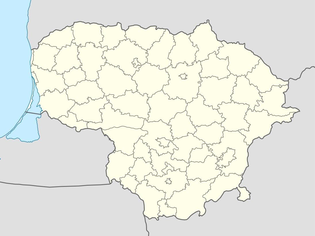 வரைபடம் லிதுவேனியா திசையன்